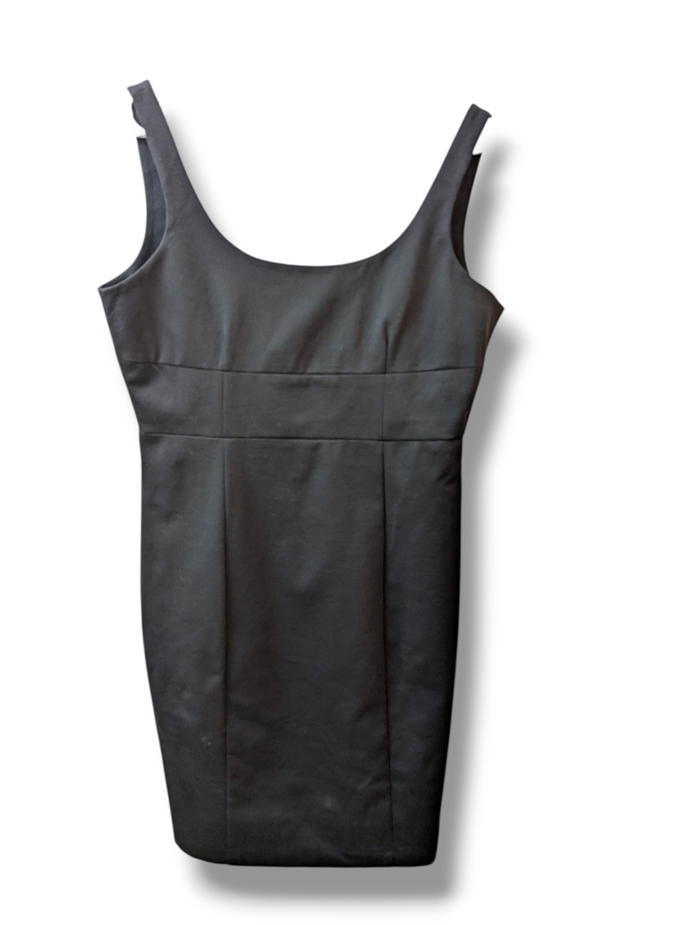 Zara Black Sleeveless Bodycon Mini Dress Size XL - Picture 2 of 9